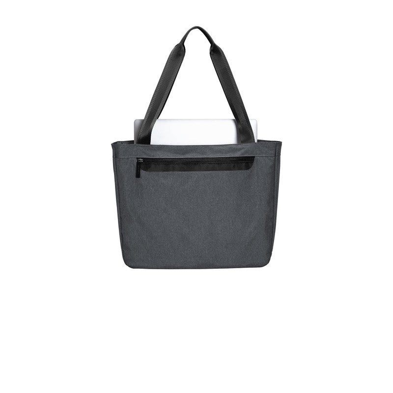 SEI Exec Laptop Tote-Graphite Heather/ Black