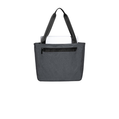 SEI Exec Laptop Tote-Graphite Heather/ Black