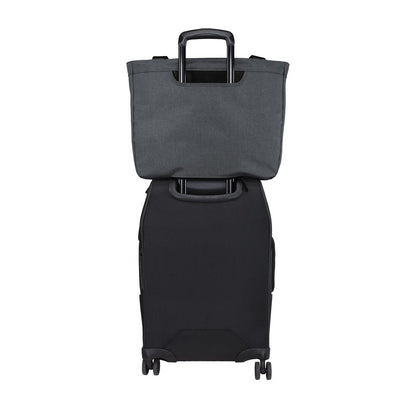 SEI Exec Laptop Tote-Graphite Heather/ Black