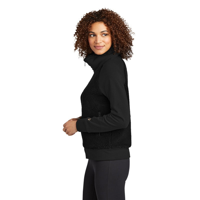 NEW SEI OGIO® Ladies Luuma Sherpa Full-Zip-Blacktop