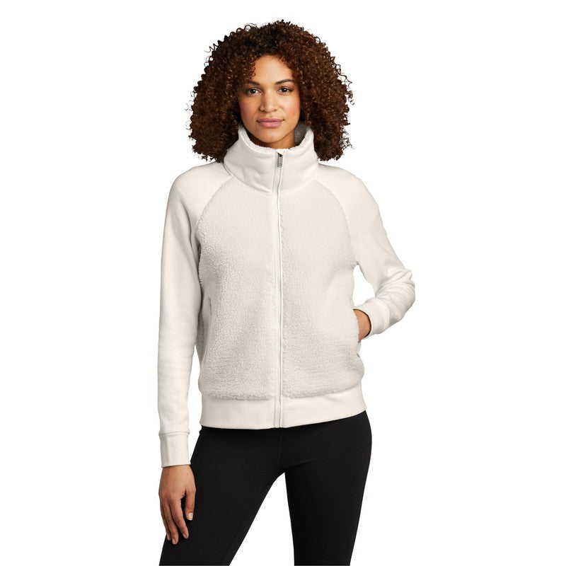 NEW SEI OGIO® Ladies Luuma Sherpa Full-Zip-Ivory Snow