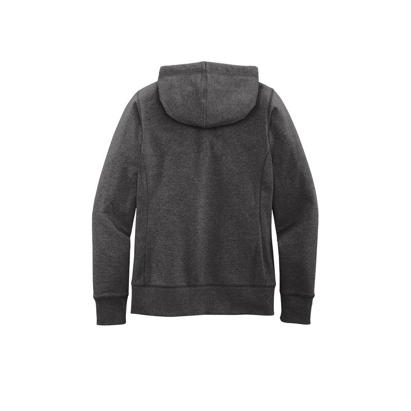 SEI District® Women's Re-Fleece™ Full-Zip Hoodie - Charcoal Heather