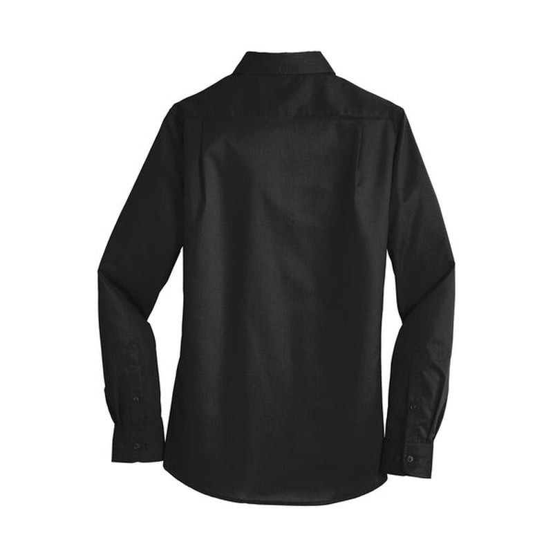 NEW SEI - Port Authority Ladies SuperPro Twill Shirt - Black