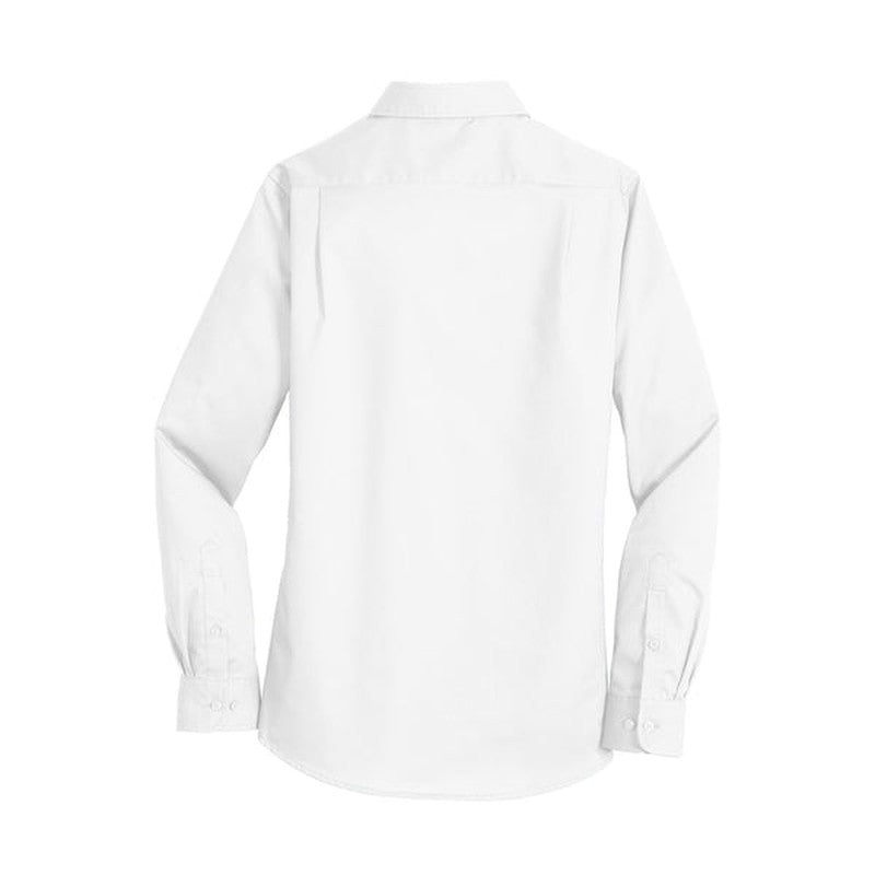 NEW SEI - Port Authority Ladies SuperPro Twill Shirt - White