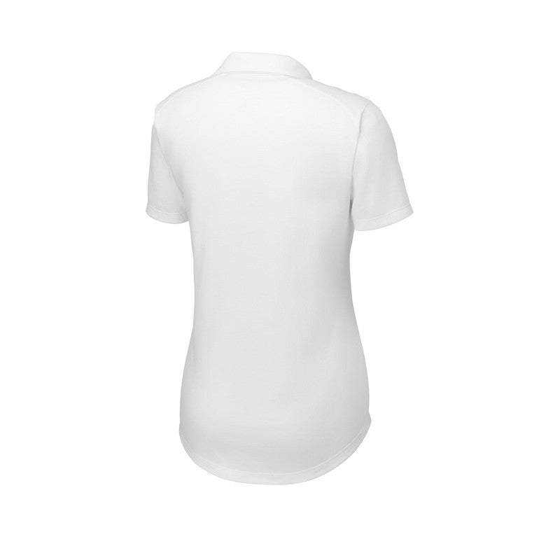 NEW SEI - Sport-Tek Ladies PosiCharge Tri-Blend Wicking Polo - White