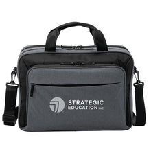 Load image into Gallery viewer, SEI Exec Briefcase-Graphite Heather/ Black
