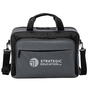 SEI Exec Briefcase-Graphite Heather/ Black