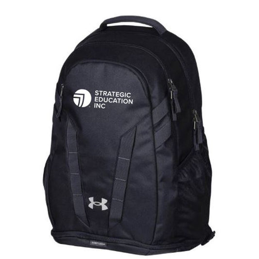 NEW SEI Under Armour Hustle 5.0 Backpack - Black