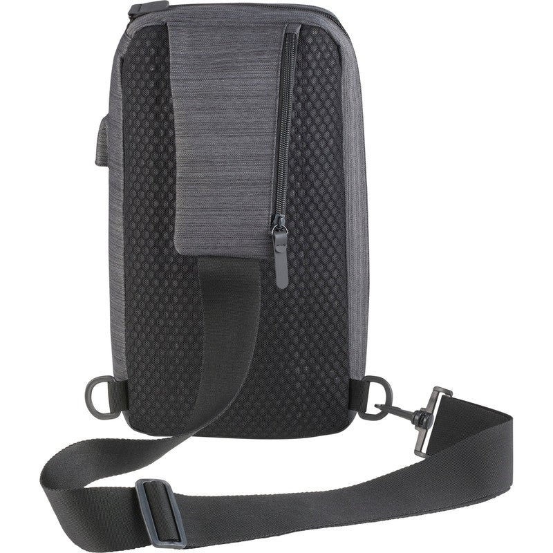 SEI NBN Whitby Sling w/ USB Port-Charcoal