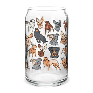 Must Love Dogs Lovable Cold Brew Glass