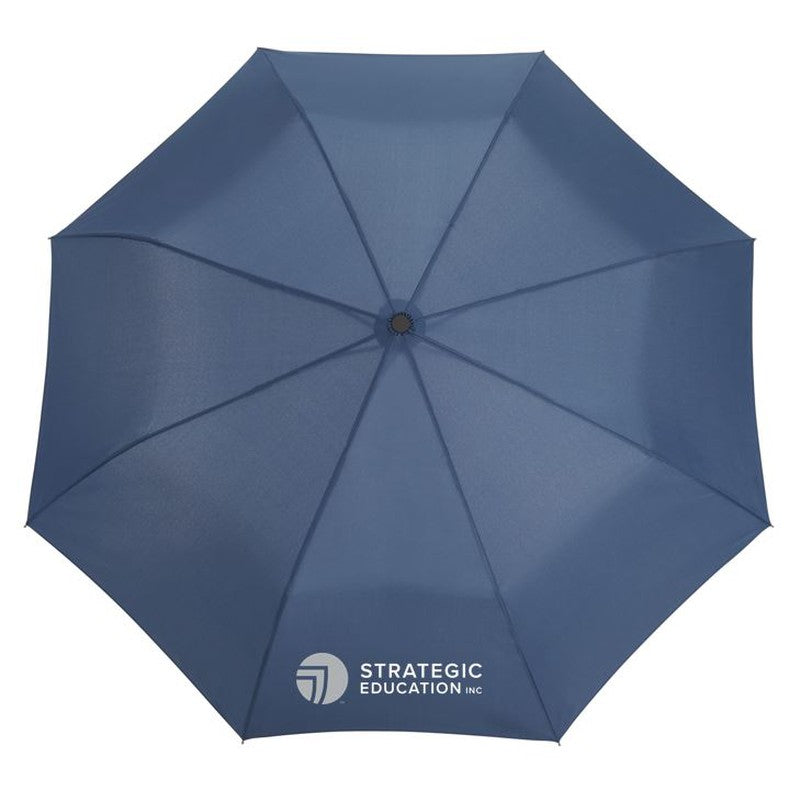 SEI 42"  Recycled Folding Auto Open Umbrella - NAVY