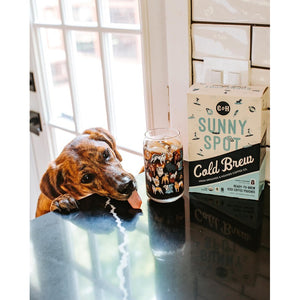 Must Love Dogs Lovable Cold Brew Glass