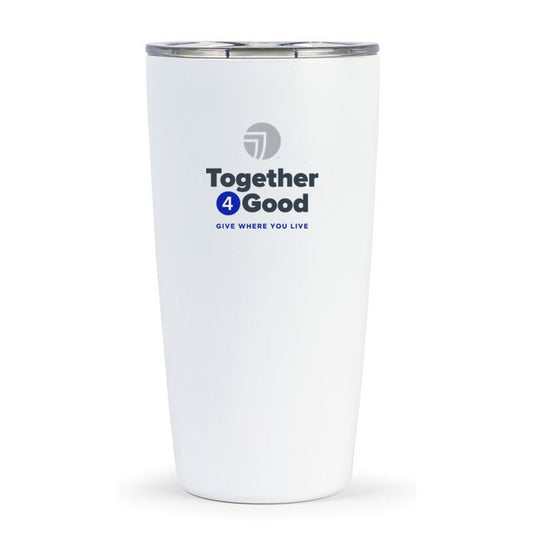 SEI MiiR® Vacuum Insulated Tumbler - 16 Oz. - White Together 4 Good