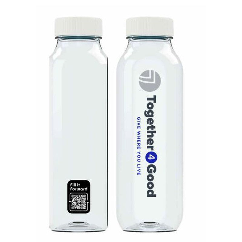 SEI Fill It Forward Cupanion Bottle - Clear with White Lid - Together 4 Good